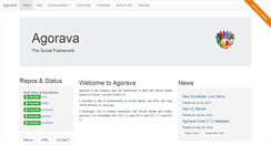 Desktop Screenshot of agorava.org